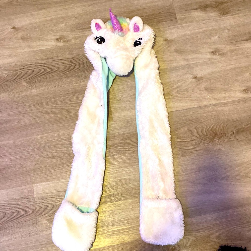 Justice unicorn hood